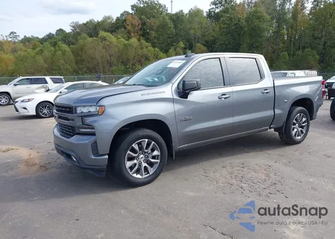 2021 Chevrolet Silverado 1500 2Wd Short Bed Rst из США, поврежденный, VIN 3GCPWDED5MG282766